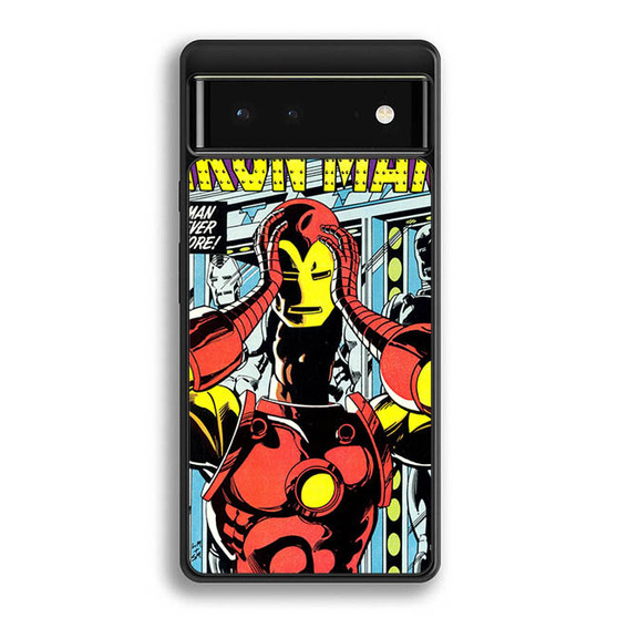 Iron Man Marvel Comic Cover Google Pixel 6 | Google Pixel 6a | Google Pixel 6 Pro Case Iron Man Marvel Comic Cover Google Pixel 6 | Google Pixel 6a | Google Pixel 6 Pro Case