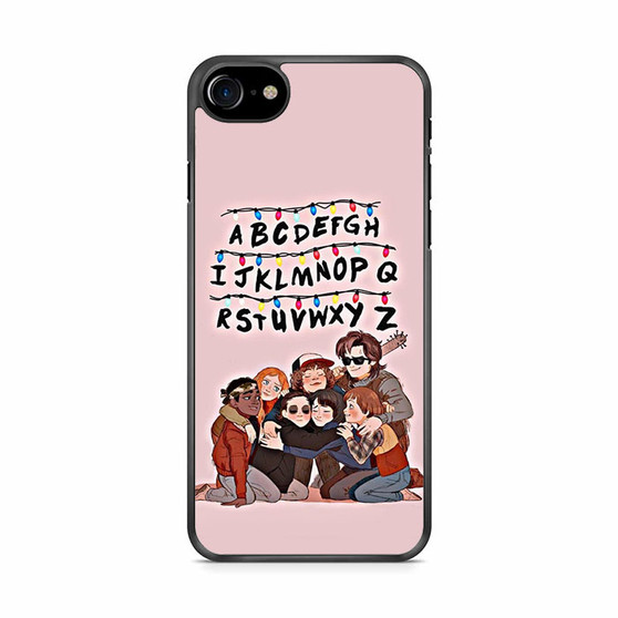 Stranger Things Alphabet 2 iPhone SE 2020 Case