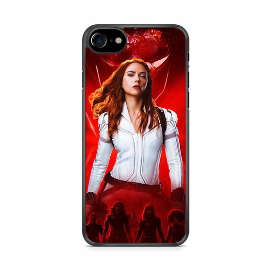 Black widow white suit iPhone SE 2020 Case