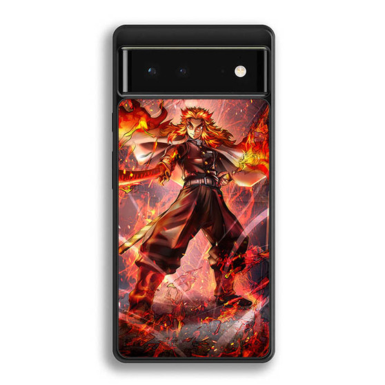 Demon Slayer Rengoku Google Pixel 6 | Google Pixel 6a | Google Pixel 6 Pro Case