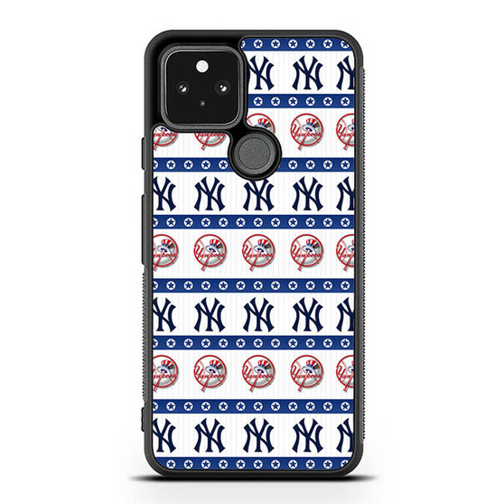Baseball New York Yankees Labels Google Pixel 5 | Pixel 5a With 5G Case