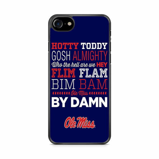 Hotty Toddy Ole Miss iPhone SE 2020 Case