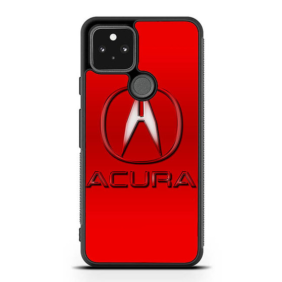 Red Acura Logo Google Pixel 5 | Pixel 5a With 5G Case