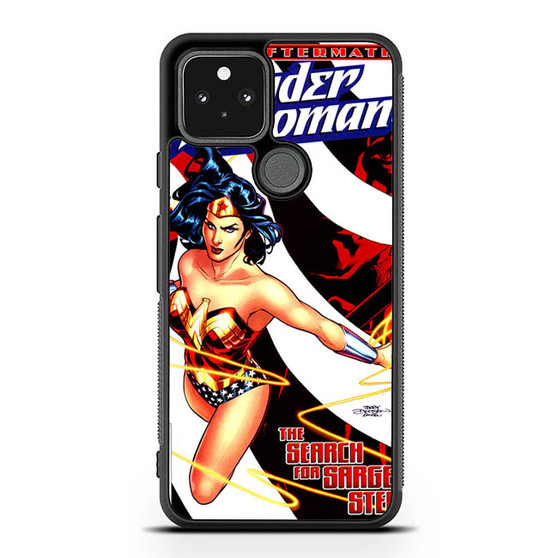 Wonder Woman DC Comic Cover Google Pixel 5 | Pixel 5a With 5G Case