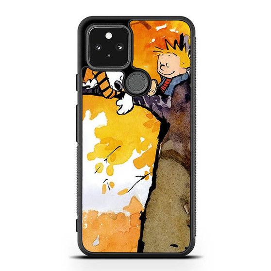 Calvin and Hobbes 2 Google Pixel 5 | Pixel 5a With 5G Case