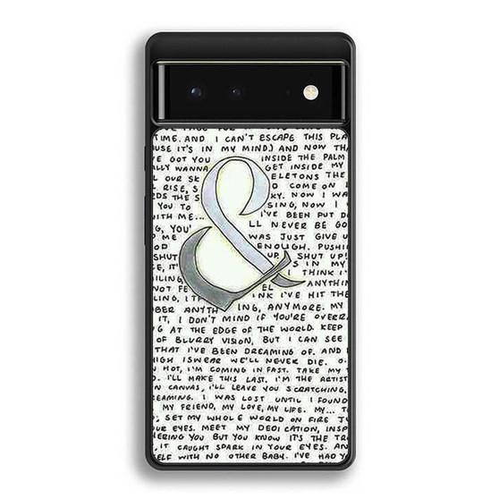 Of Mice & Men Lyrics 2 Google Pixel 6 | Google Pixel 6a | Google Pixel 6 Pro Case