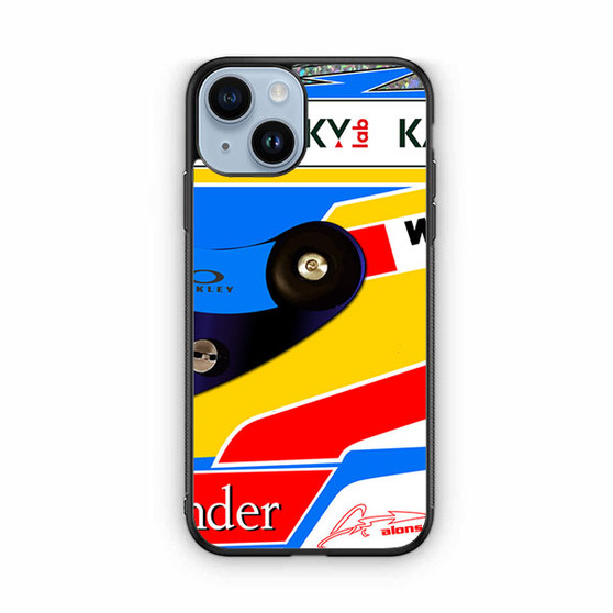Alonso F1 Helmet iPhone 14 Case