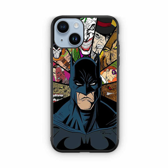 Batman And The Villain iPhone 14 Case
