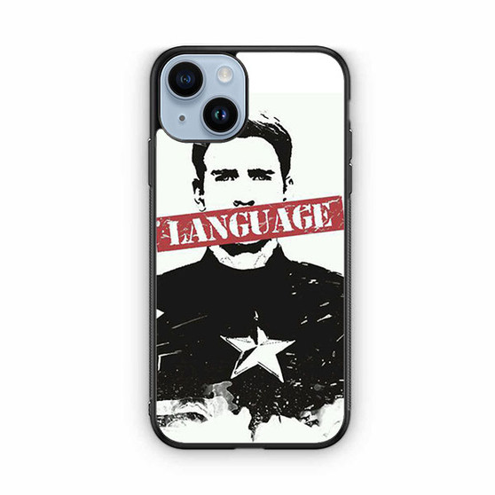 Captain America Language iPhone 14 Case