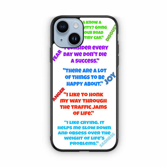 Inside Out Quotes iPhone 14 Case