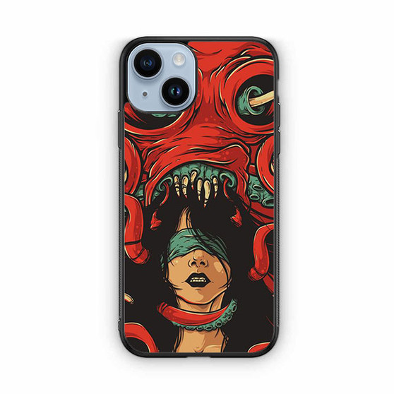 Japan Classic Octpus Art iPhone 14 Case