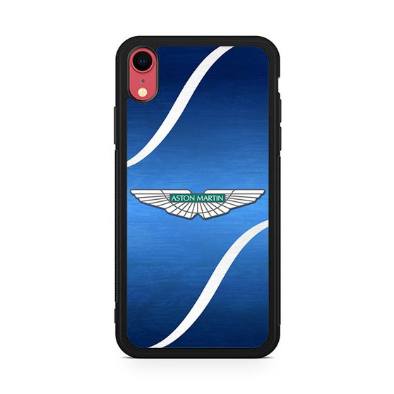Blue Polished Aston Martin iPhone XR Case