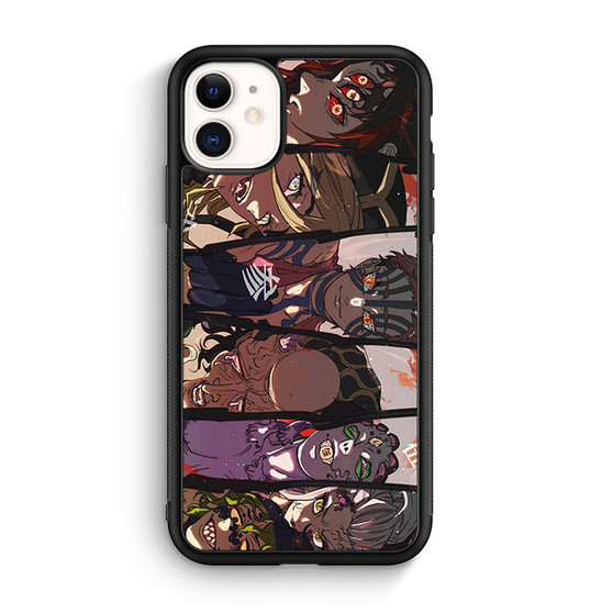 Demon Slayer All Upper Moon 2 iPhone 12 Case
