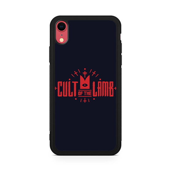 Cult of the Lambs Logo iPhone XR Case