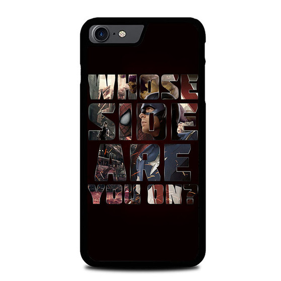 Captai america who side are you iPhone SE 2022 Case