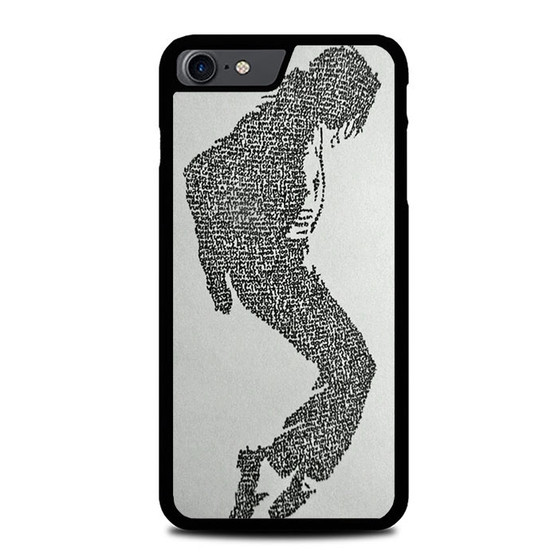 Michael Jackson word art iPhone SE 2022 Case