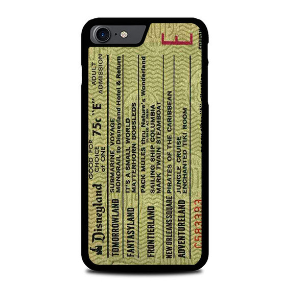 original disneyland ticket iPhone SE 2022 Case