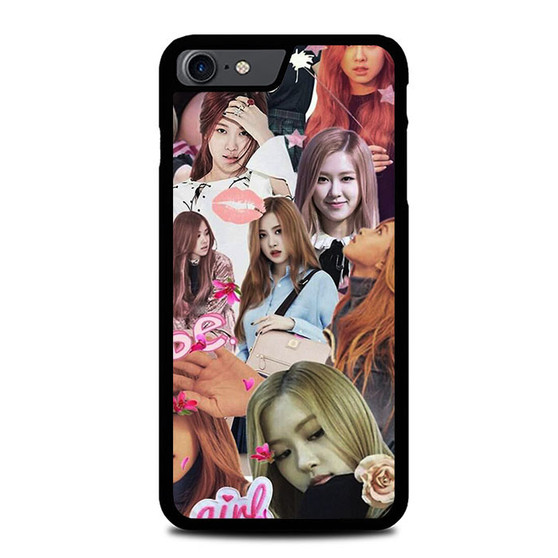 Black Pink Collage 3 iPhone SE 2022 Case