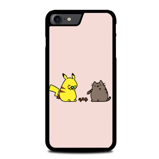 Pusheen and pikachu iPhone SE 2022 Case