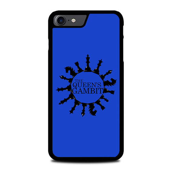 The Queens Gambit in Blue iPhone SE 2022 Case