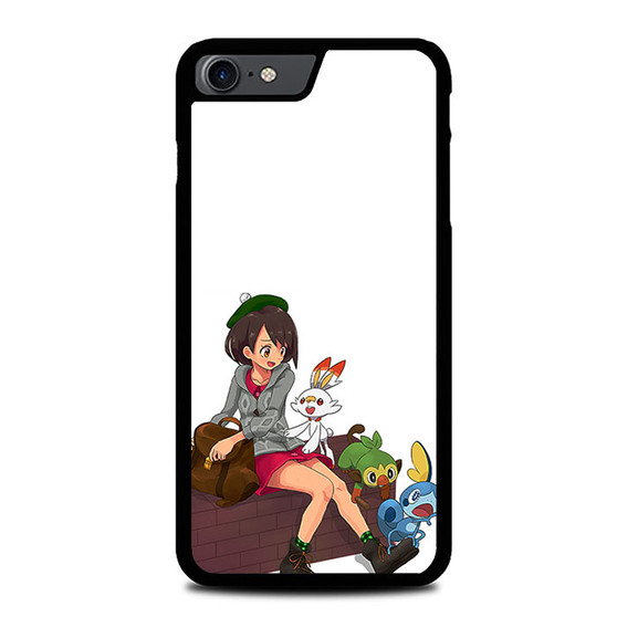 Pokemon Sword and Shield Scorbunny Grookey Sobble iPhone SE 2022 Case