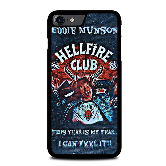 Stranger Things Eddie Munson Hellfire Club iPhone SE 2022 Case