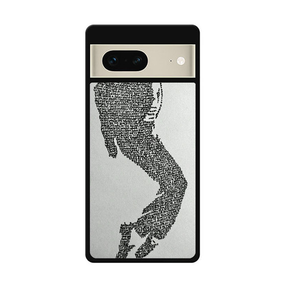 Michael Jackson word art Google Pixel 7 | Google Pixel 7 Pro Case