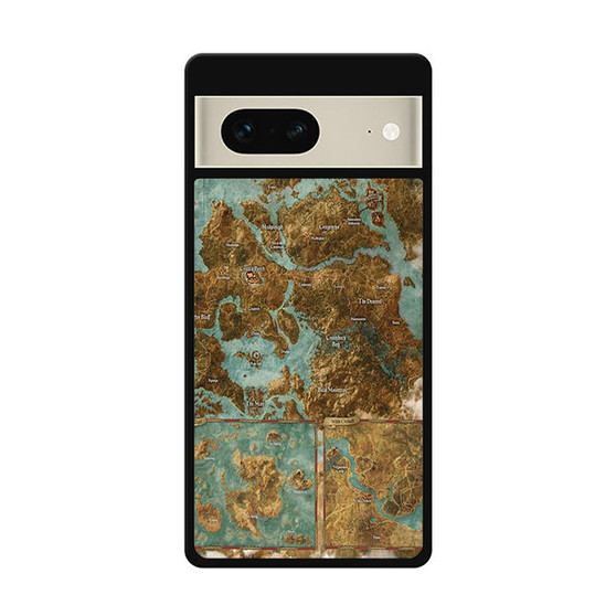The Witcher map Google Pixel 7 | Google Pixel 7 Pro Case