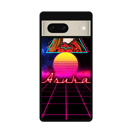 Evangelion Asuka Retrowave Google Pixel 7 | Google Pixel 7 Pro Case