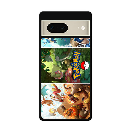 Pokemon in 3 Area Google Pixel 7 | Google Pixel 7 Pro Case