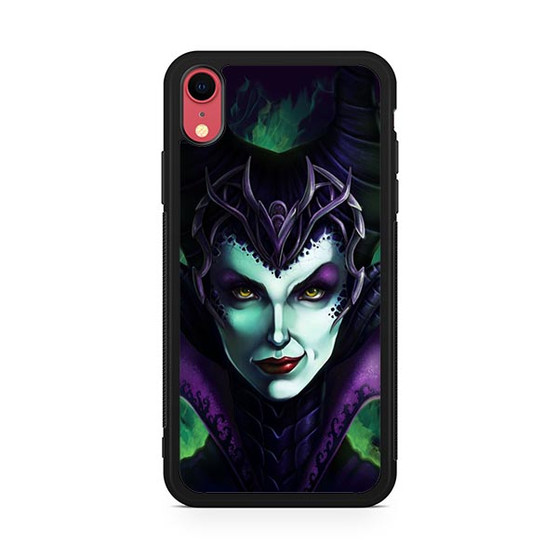 Maleficent Evil Face iPhone XR Case Maleficent Evil Face iPhone XR Case