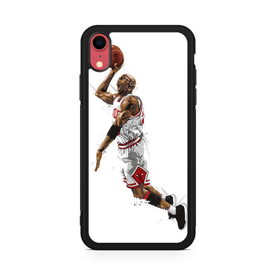 Michael Jordan Slam Dunk iPhone XR Case Michael Jordan Slam Dunk iPhone XR Case