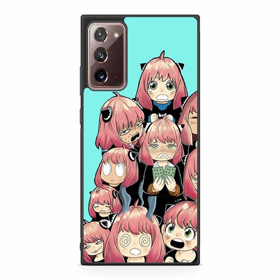 Anya Forger Cute Faces Samsung Galaxy Note 20 5G Case