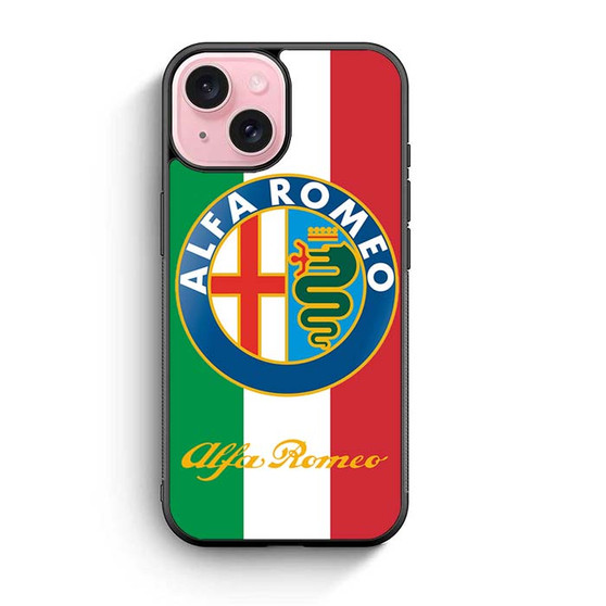 Alfa Romeo Italy iPhone 15 Case
