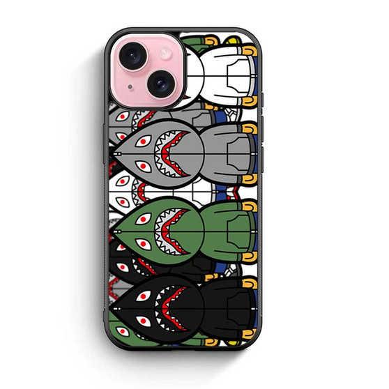 Bape Shark Hoodie iPhone 15 Case