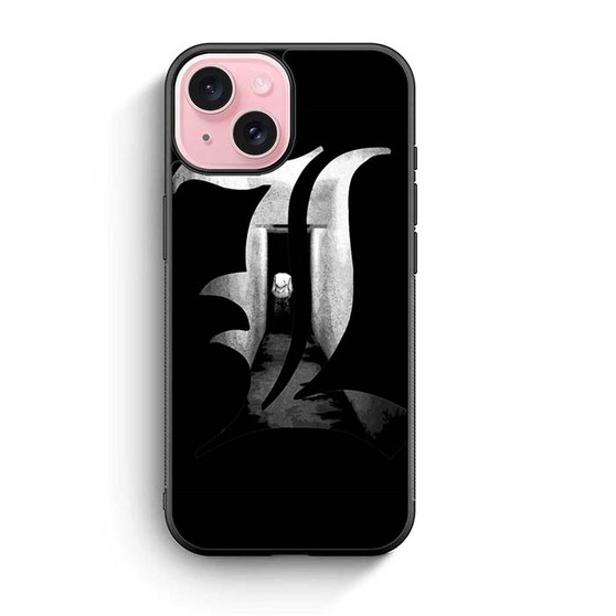 Death Note L in the Dark iPhone 15 Case