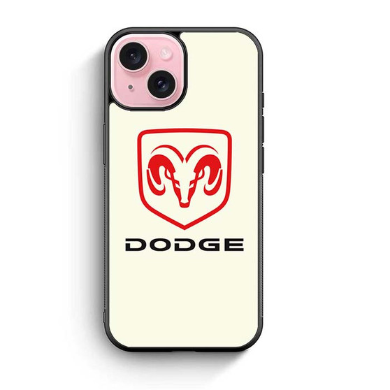 Dodge Logo 1 iPhone 15 Case