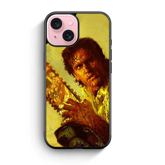 Evil Dead Main Character iPhone 15 Case