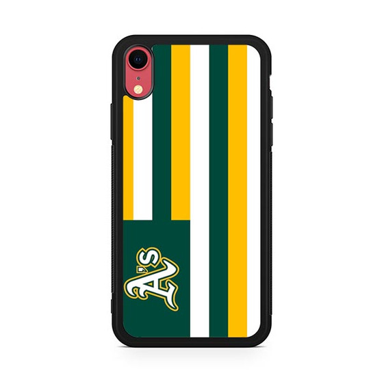 Oakland Athletics Flag iPhone XR Case Oakland Athletics Flag iPhone XR Case