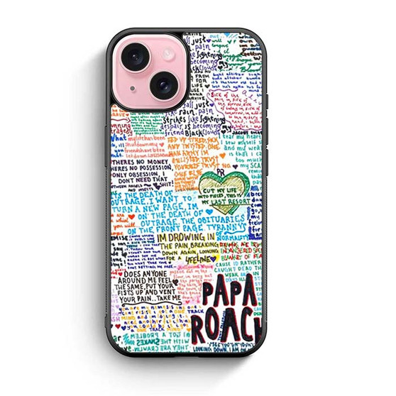 Papa Roach Band iPhone 15 Case