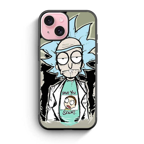 Rick & Morty Batman and Robin Style iPhone 15 Case