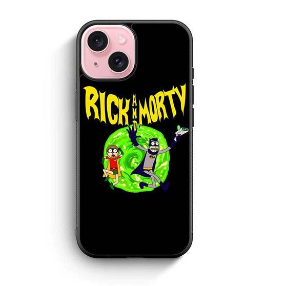 Rick & Morty Cartoon iPhone 15 Case