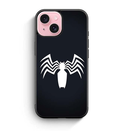Spiderman Venom Logo iPhone 15 Case