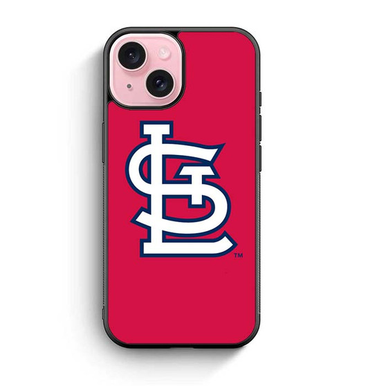 St Louis Cardinals Red iPhone 15 Case