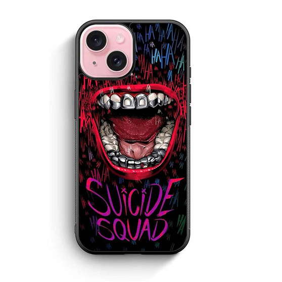 Suicide Squad The Joker Laughing iPhone 15 Case