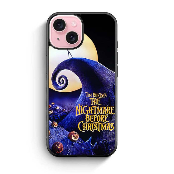 The Nightmare Before Christmas poster iPhone 15 Case