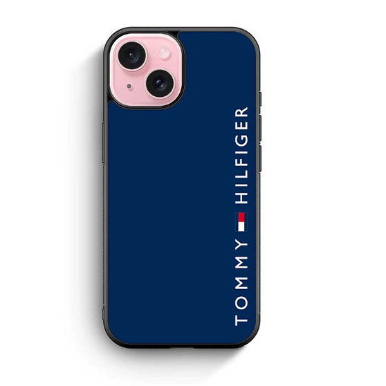 Tommy Hilfiger Blue iPhone 15 Case