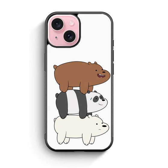 We Bare Bears 1 iPhone 15 Case