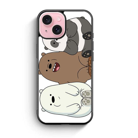 We Bear Bears Trio iPhone 15 Case