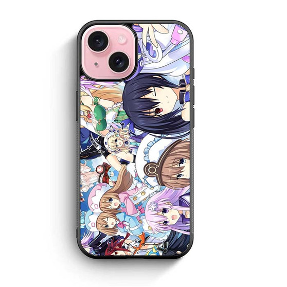 Hyperdimension Neptunia Collage iPhone 15 Case